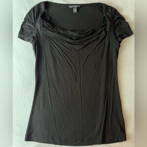 Banana Republic Black Short Sleeve Top